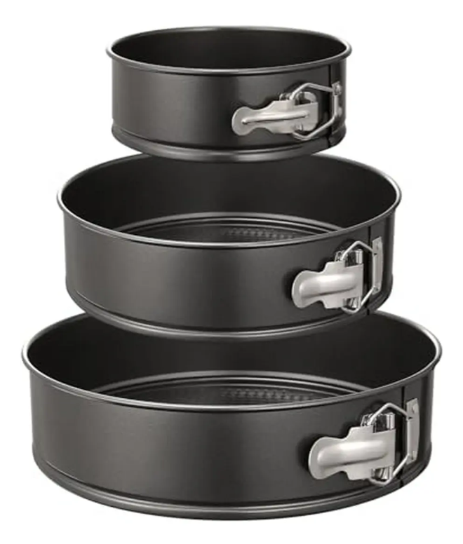 Moldes Para Tortas Redondos Set X3